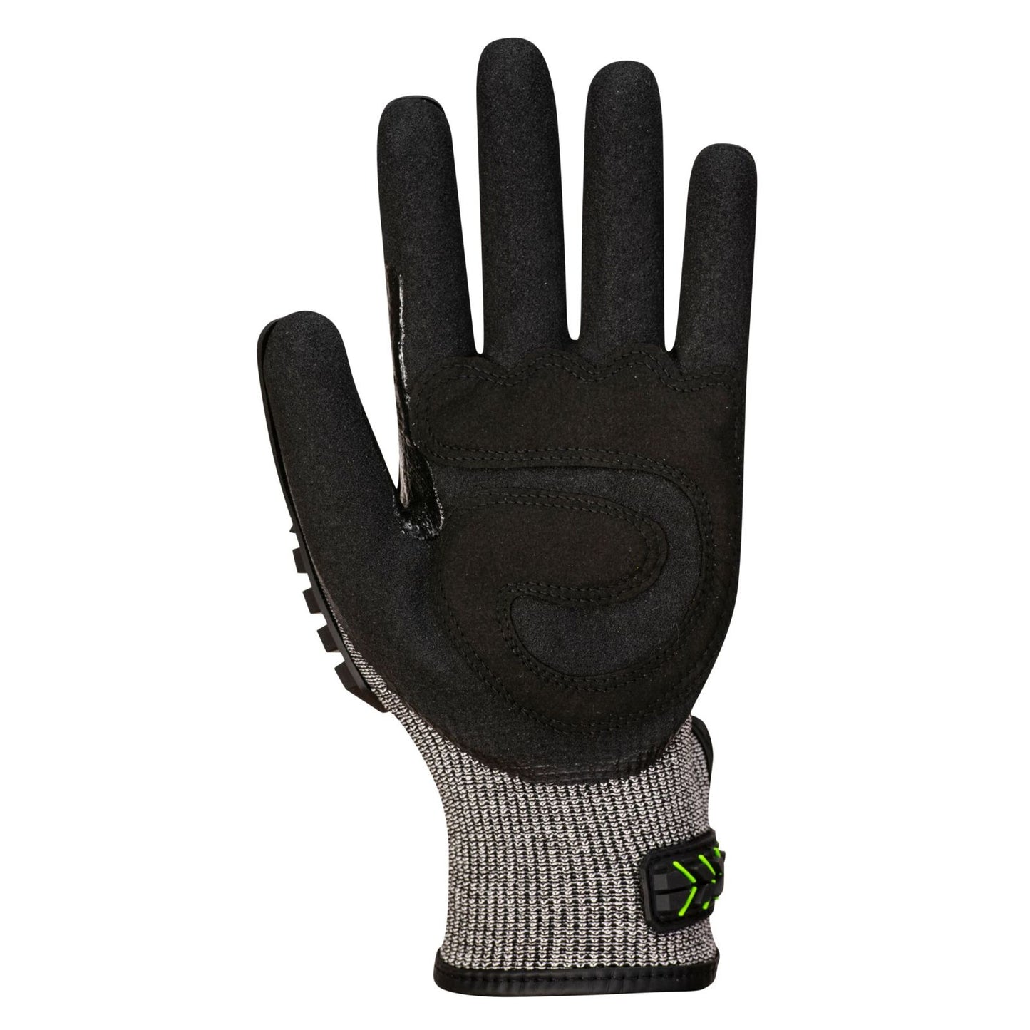 Portwest Handschoenen A755 zwart-groen(K3)