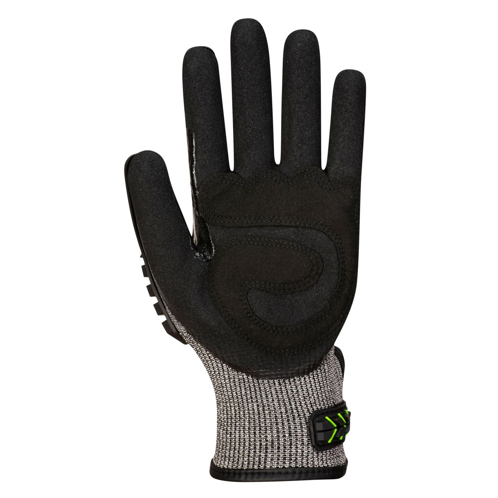 Portwest Handschoenen A755 zwart-groen(K3)