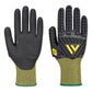 Portwest Impact protection Handbescherming Handschoenen A756 Nitril Antistatisch ESD snijklasse E zwart(K8)
