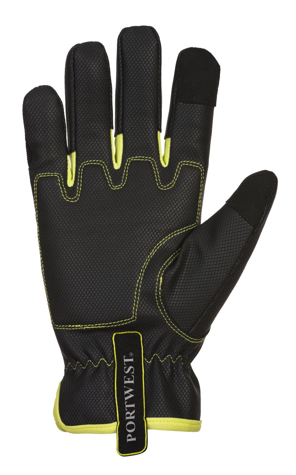 Portwest PW3 Tradesman Handschoenen A771 zwart-geel(BK)