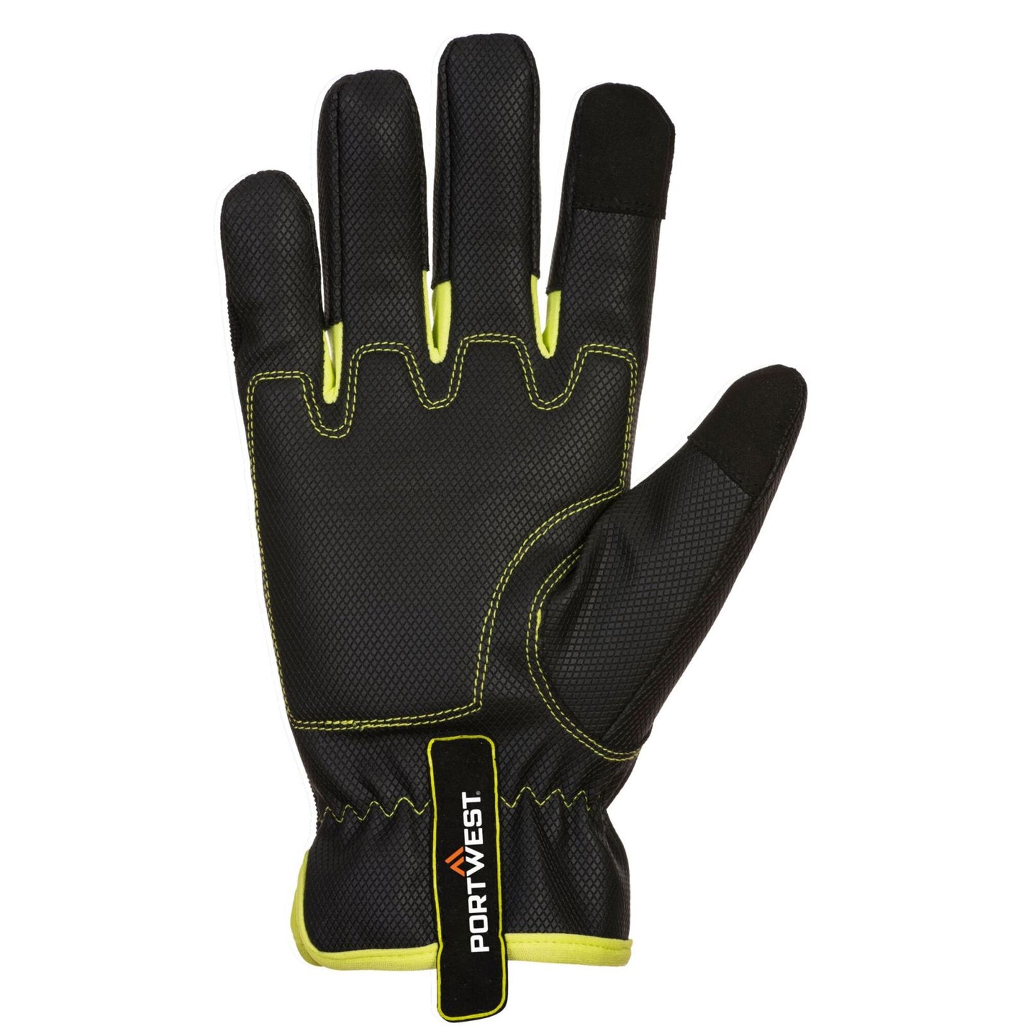 Portwest PW3 Tradesman Handschoenen A771 zwart-geel(BK)