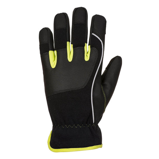 Portwest PW3 Tradesman Handschoenen A771 zwart-geel(BK)
