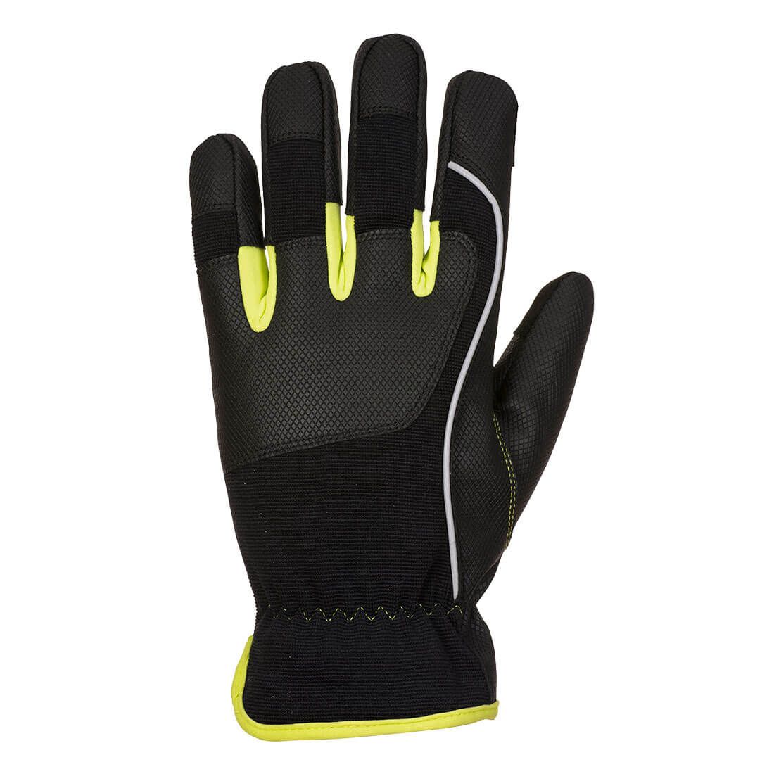 Portwest PW3 Tradesman Handschoenen A771 zwart-geel(BK)