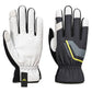 Portwest Mechanische Handschoenen Handbescherming Handschoen A775 Stretch leder zwart(BK)
