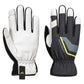 Portwest Mechanische Handschoenen Handbescherming Handschoen A775 Stretch leder zwart(BK)