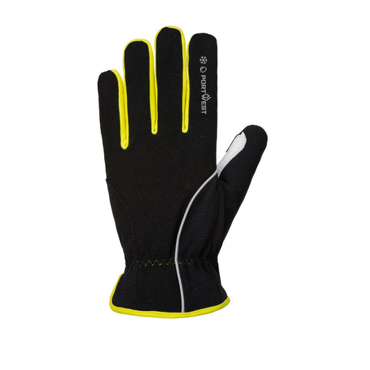 Portwest PW3 Handschoenen A776 zwart-geel(BK)