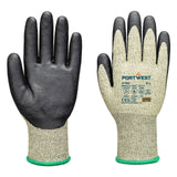 Portwest Handbescherming Vlamboog bestendige handschoenen Handschoenen A783 arc grip 13E Niveau 3 groen-zwart(E8)