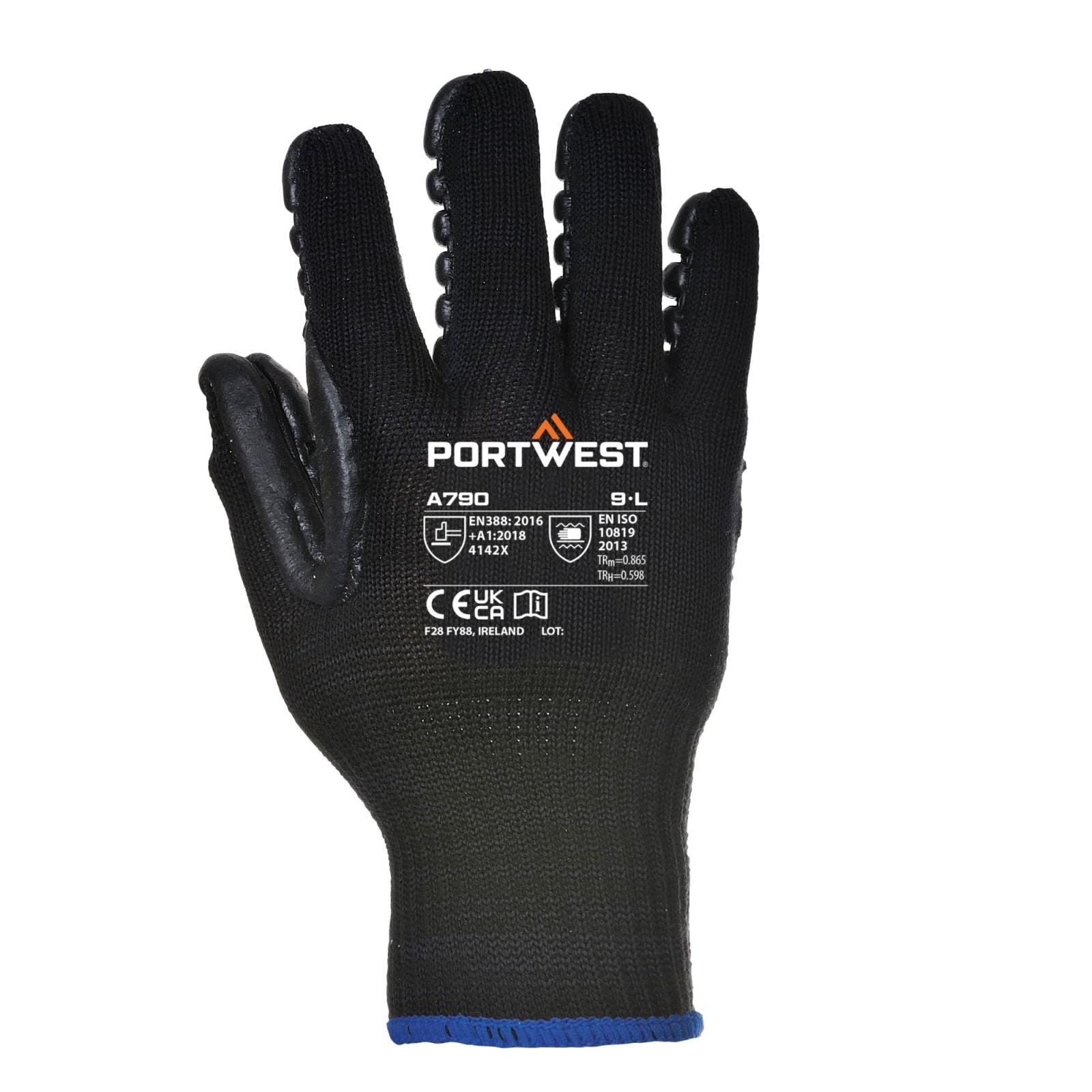 Portwest Handschoenen A790 zwart(BK)