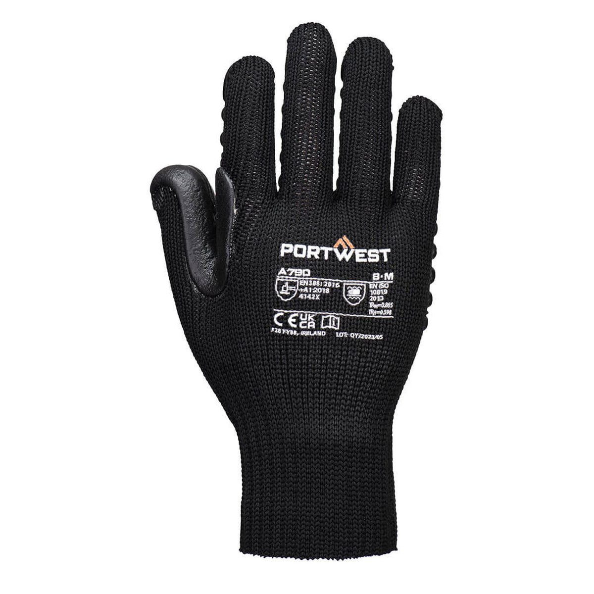 Portwest Handschoenen A790 zwart(BK)
