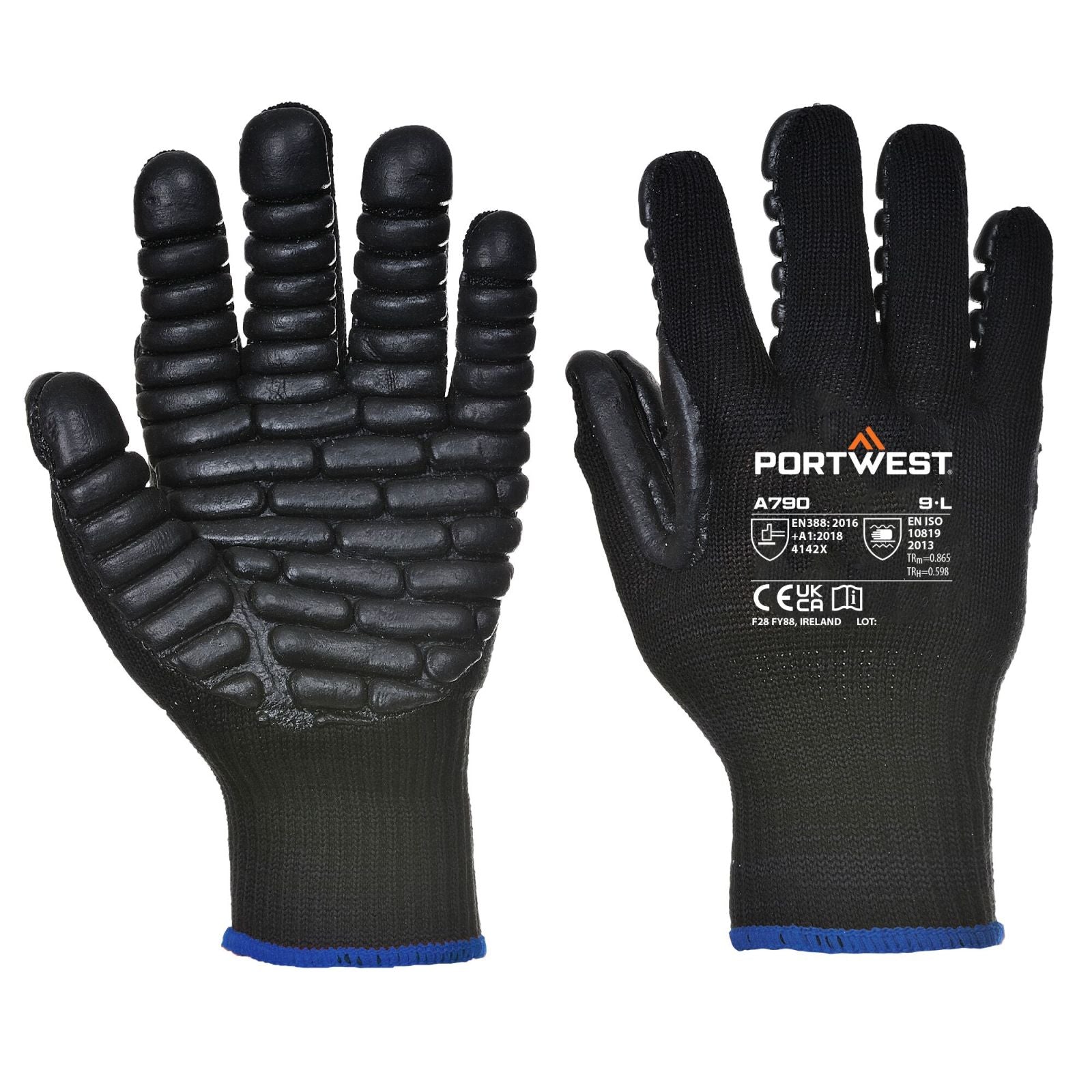 Portwest Handschoenen A790 zwart(BK)