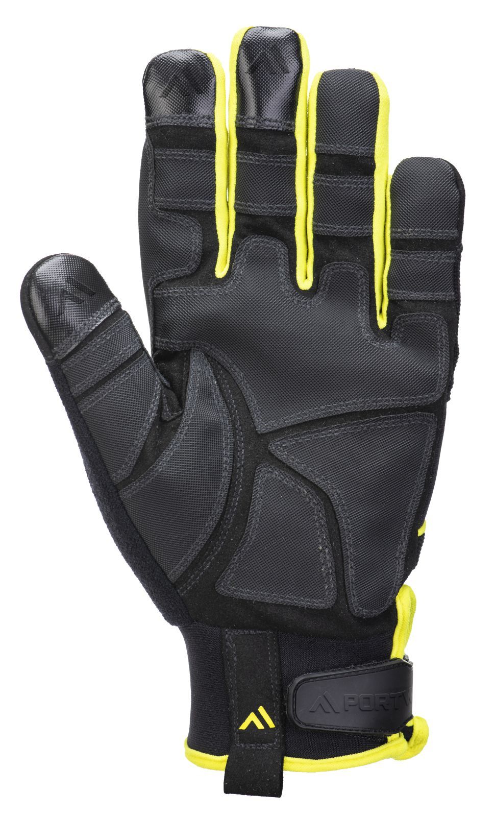 Portwest Specialistische handschoenen Handbescherming Handschoen A792 Naaldbestendig zwart-geel(BK)