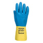Portwest Handschoenen A801 Chemisch bestendig geel-blauw(Y4)