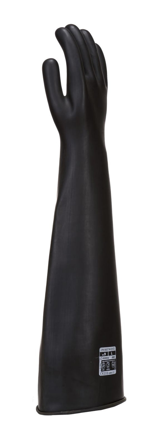 Portwest Handschoenen A803 Chemisch resisten black(BK)