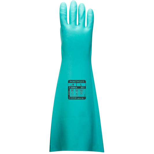Portwest Handschoenen A813 Chemisch bestendig groen(GN)