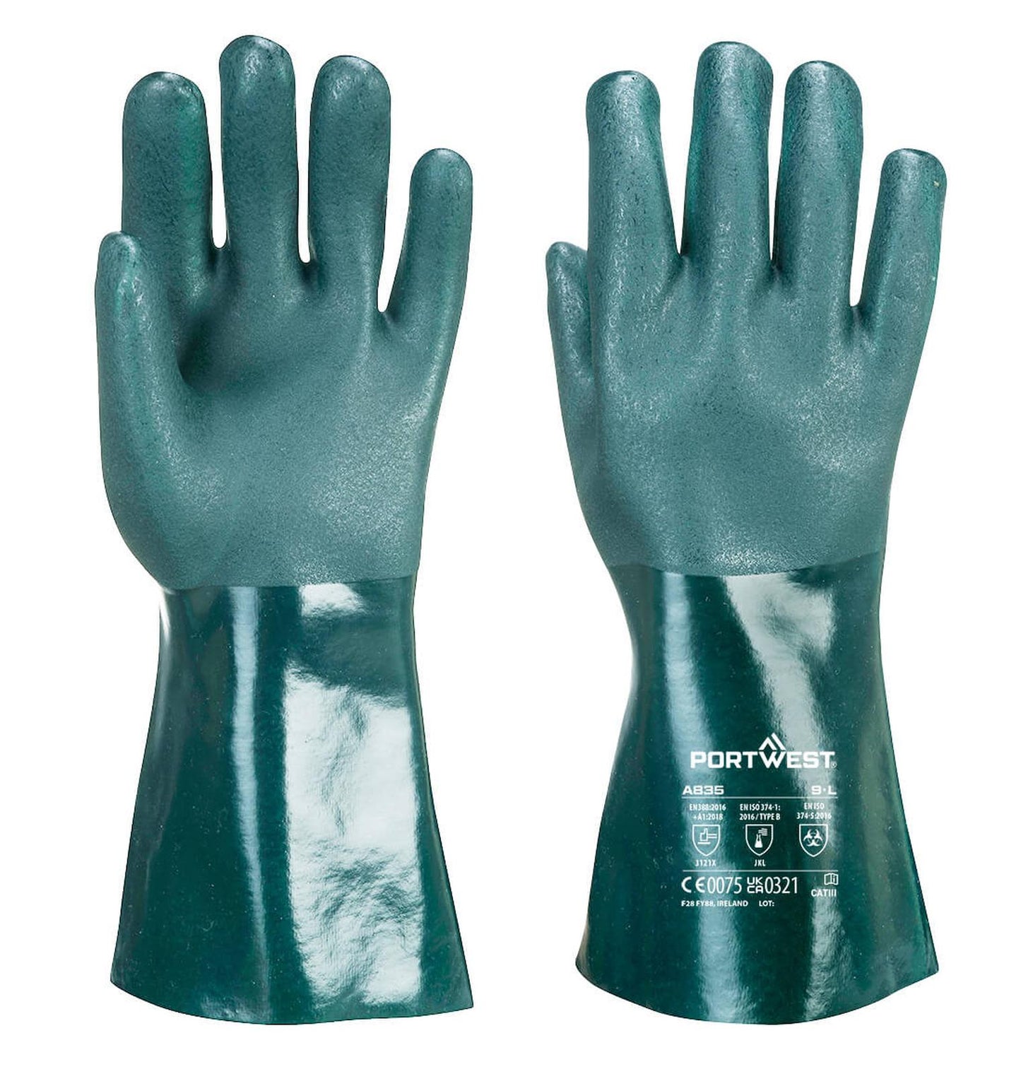 Portwest Handschoenen A835 groen(GN)