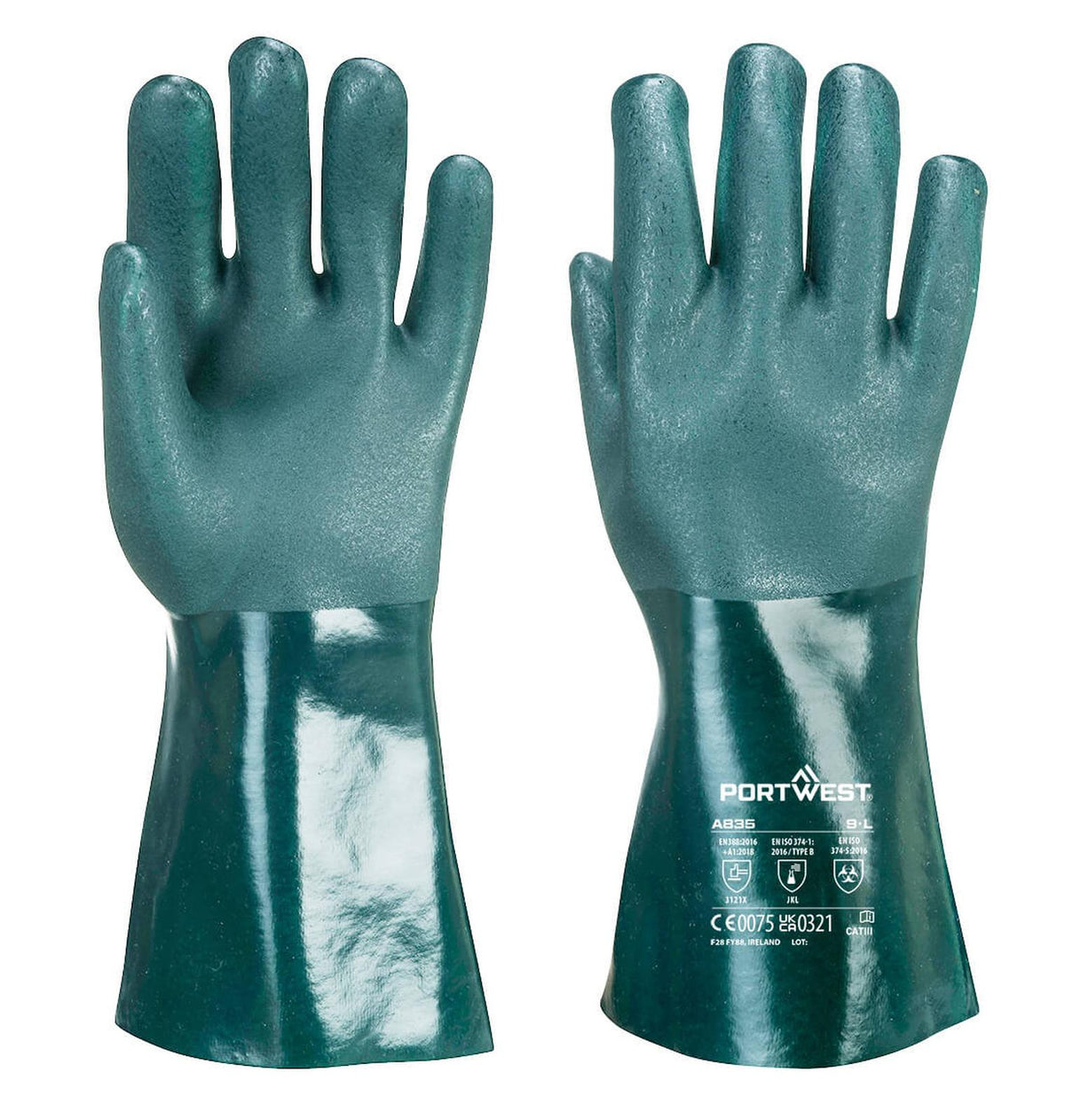 Portwest Handschoenen A835 groen(GN)