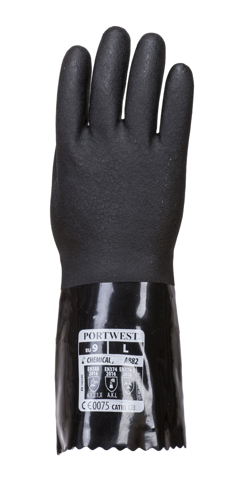 Portwest Handschoenen A882 ESD- antistatisch black(BK)