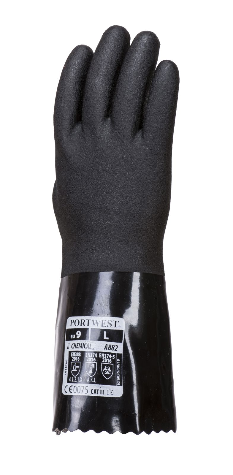 Portwest Handschoenen A882 ESD- antistatisch black(BK)