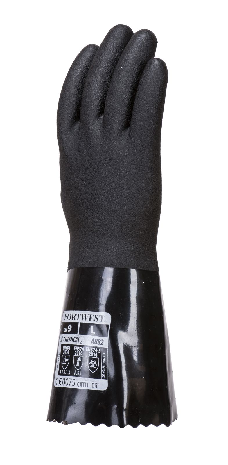 Portwest Handschoenen A882 ESD- antistatisch black(BK)