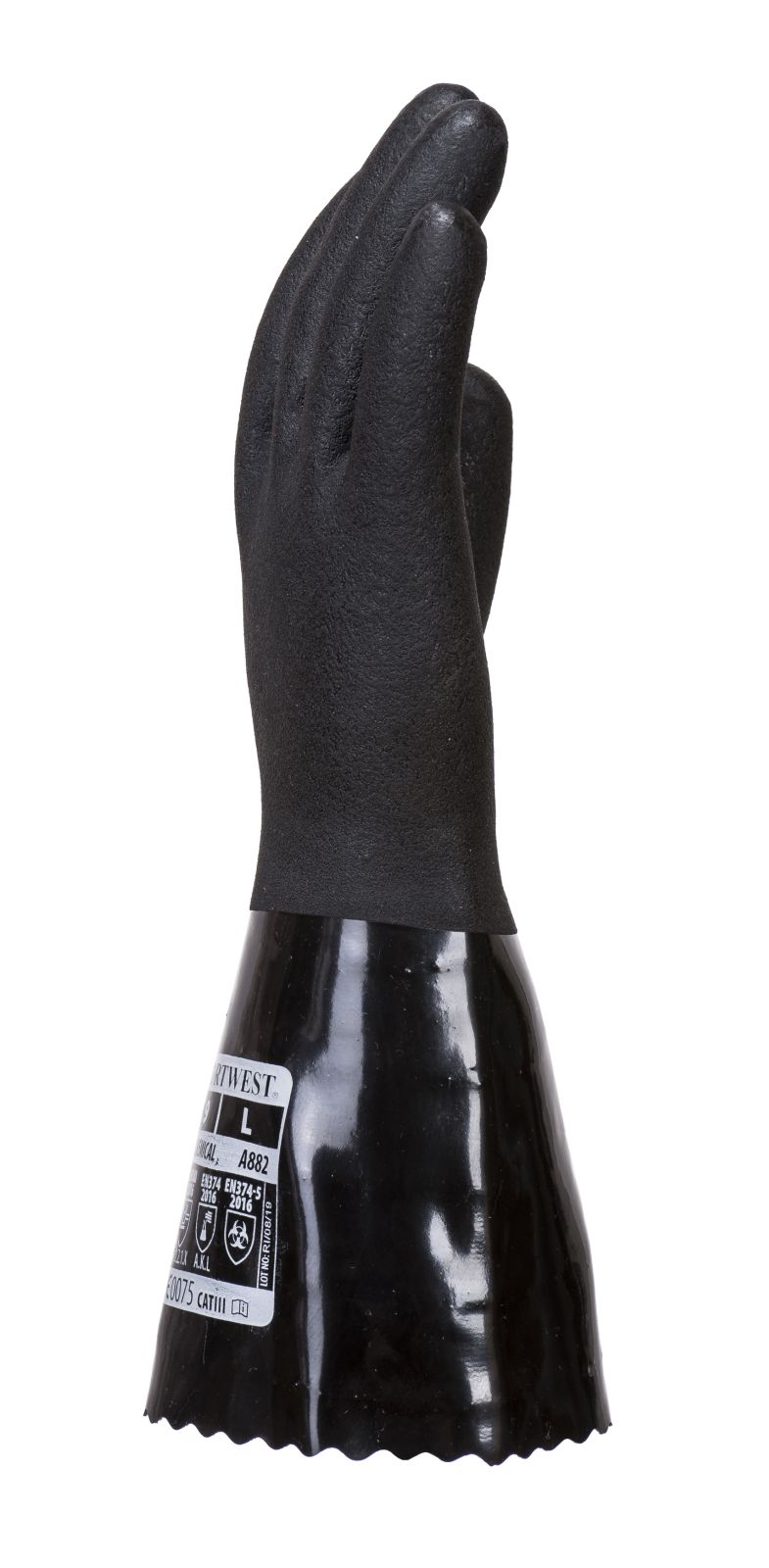 Portwest Handschoenen A882 ESD- antistatisch black(BK)