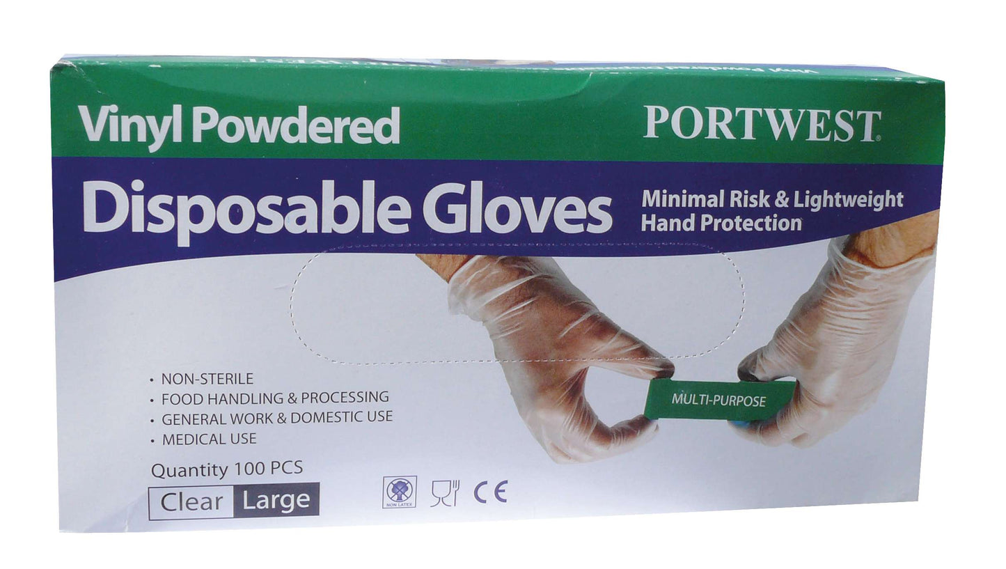 Portwest Handschoenen A900 100 paar blank(CL)