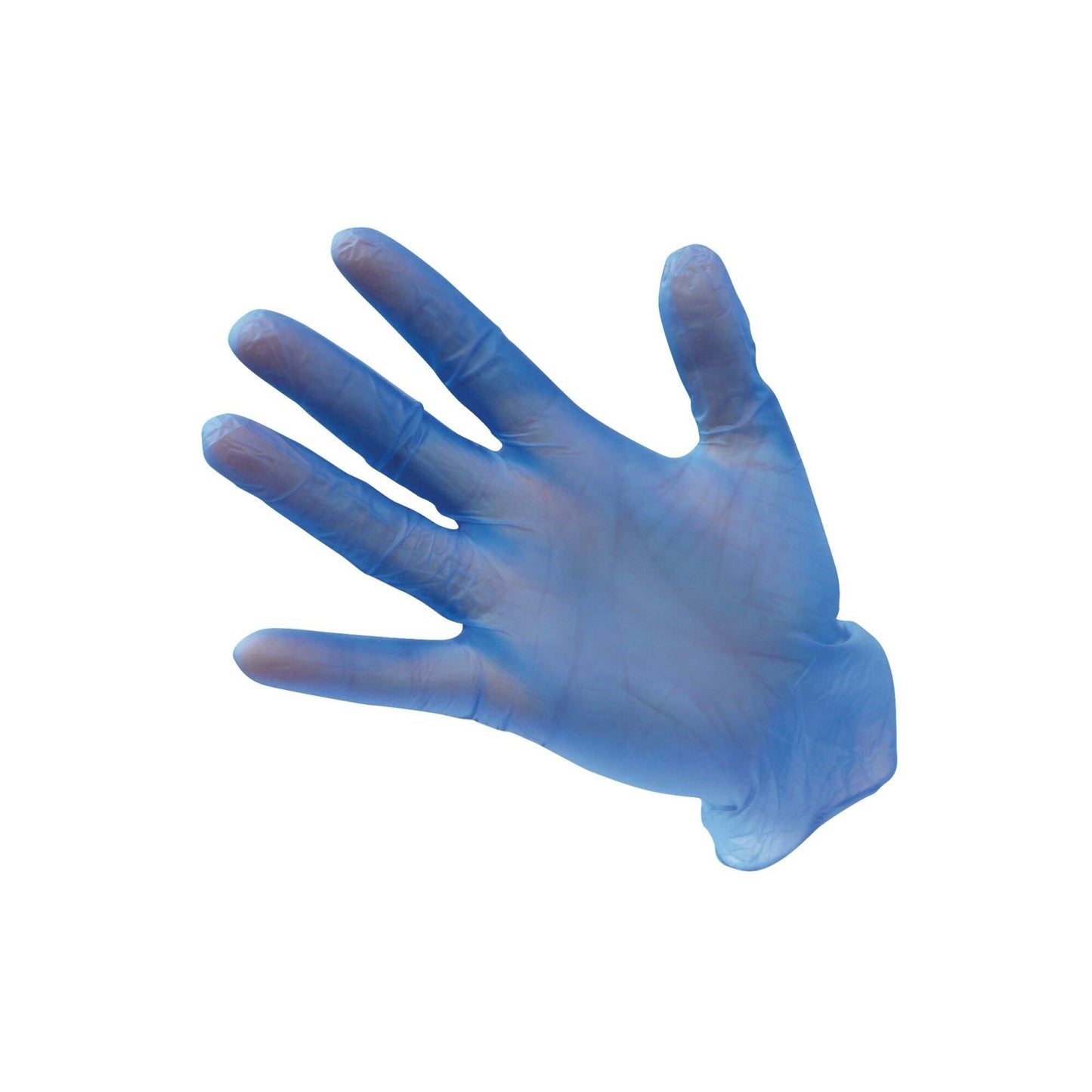 Portwest Disposable Handbescherming Wegwerphandschoen A905 Poedervrij Vinyl (Pk100) blauw(BL)