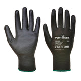 Portwest palmhandschoen AB129 PU - 288 paar zwart(K8)