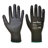 Portwest palmhandschoen AB129 PU - 288 paar zwart(K8)