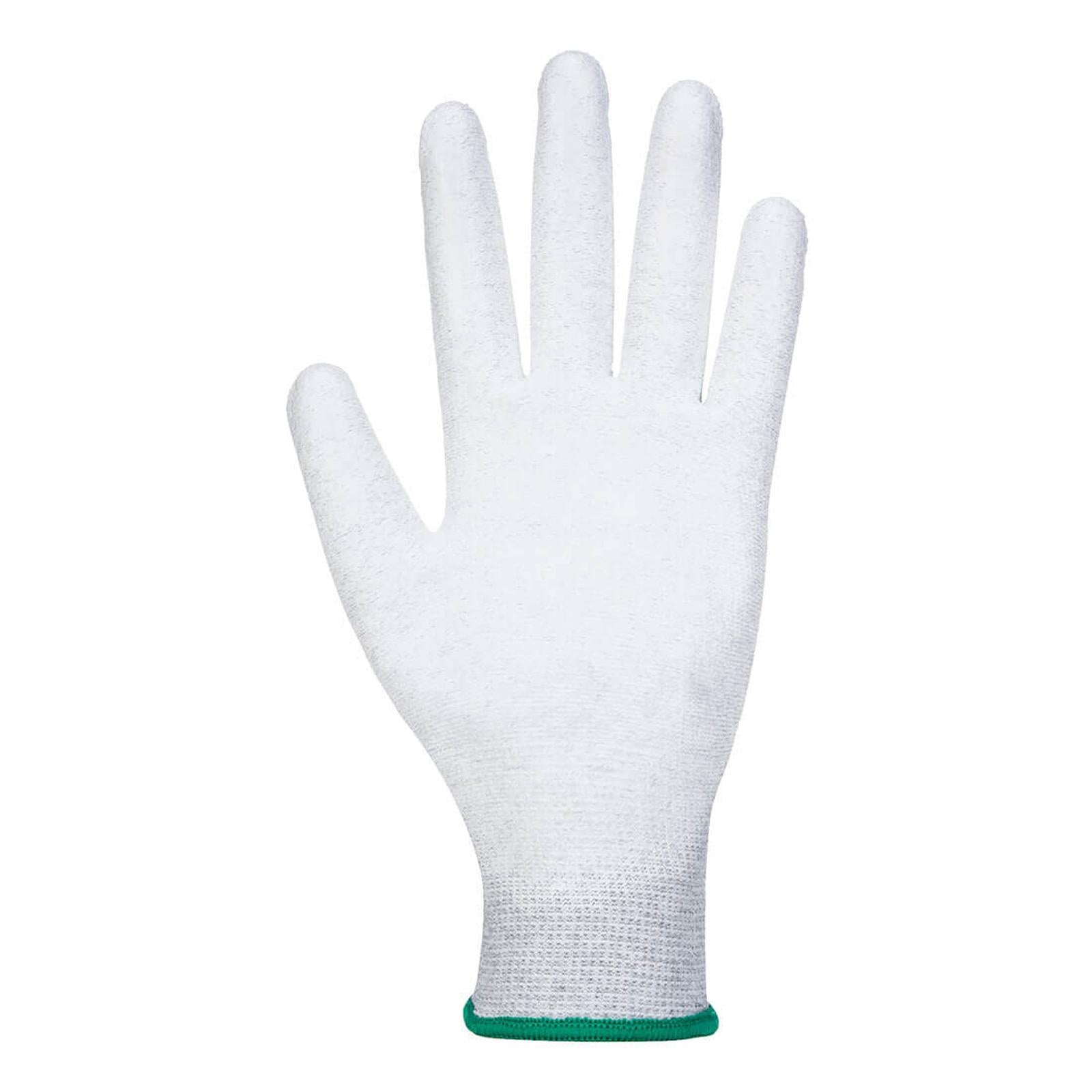 Portwest ESD Handbescherming Handschoenen AB199 ESD 13 PU Palm Essential Multipack (Pk12) grijs(GR)