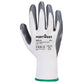 Portwest Handschoen AB310 Grip 13 Nitrile Essential Multipack (Pk 12) wit-grijs(W7)