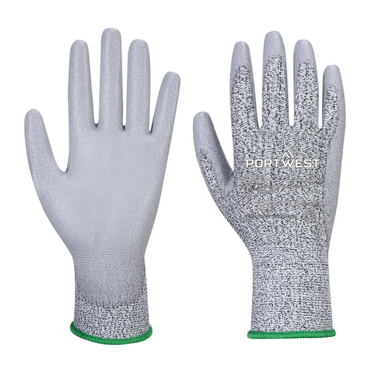 Portwest Handschoen AB620 Cut B13 PU Essential Multipack 12pk grijs(G7)