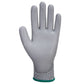 Portwest handschoen AB622 Snijklasse C 13 PU - 12 pack grijs(G7)