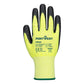Portwest Snijbestendig Handbescherming Handschoenen AB625 Snijklasse D13 PU Essential Multipack (Pk12) geel-zwart(Y8)