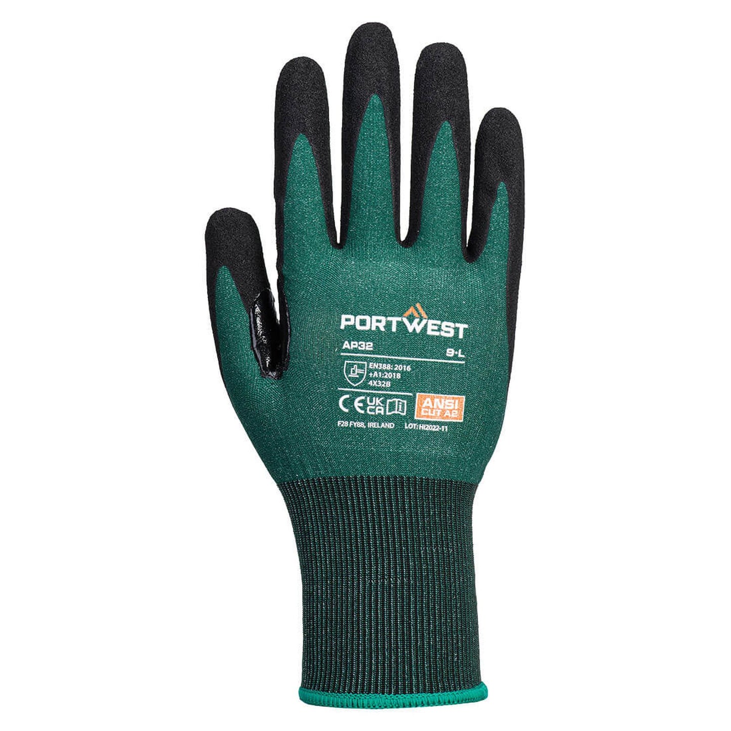 Portwest Handschoenen AP32 zwart-grijs(K7)