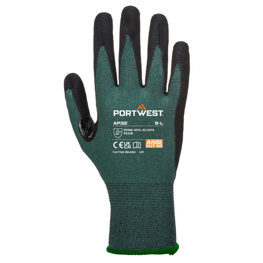 Portwest Handschoenen AP32 zwart-grijs(K7)