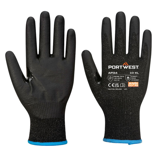 Portwest Handschoenen AP34 zwart(K8)