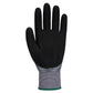 Portwest Handbescherming Handschoen AP37  Grip 15 Nitrile Foam Touch Screen grijs-zwart(G8)