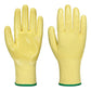Portwest Snijbestendig Handbescherming Handschoenen AP42 Cut E15 Silicone Heat Glove geel(Y2)