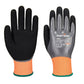 Portwest Snijbestendig Handbescherming Handschoenen AP51 Cut F15 Nitrile Aqua grijs-zwart(G8)
