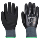 Portwest Handschoenen AP53 Cold F15 Nitrile Aqua Cut zwart(BK)