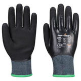 Portwest Handschoenen AP53 Cold F15 Nitrile Aqua Cut zwart(BK)
