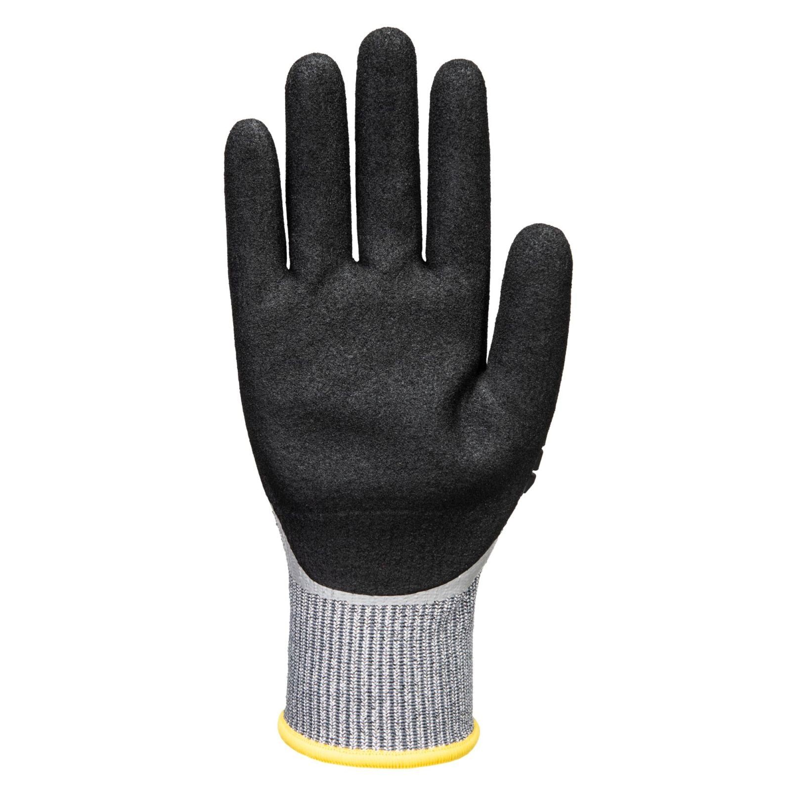 Portwest Handbescherming Impact protection Handschoenen AP54 impact F13 nitrile foam waterdicht grijs-zwart(G8)
