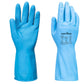 Portwest handschoen AP76 FD Chemisch B Latex Licht - 12 pack blauw(BL)