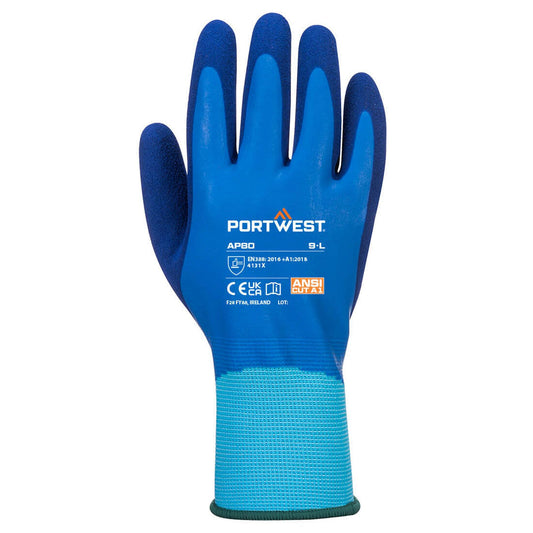 Portwest Handschoenen AP80 blauw(B4)
