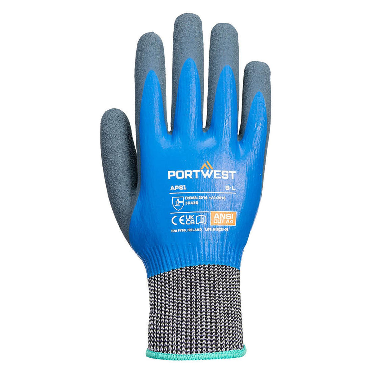 Portwest Handschoenen AP81 blauw(B4)