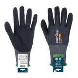 Portwest Handschoenen APR12 SG Grip 15 Nitril (Retail) grijs-zwart(G8)