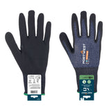 Portwest Snijbestendig Handbescherming Handschoenen APR18 SG snijbestendige C15 Nitril (Retail) blauw-zwart(B8)