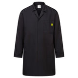 Portwest Werkkleding ESD-beschermende kleding Jassen AS10 antistatisch ESD zwart(BK)
