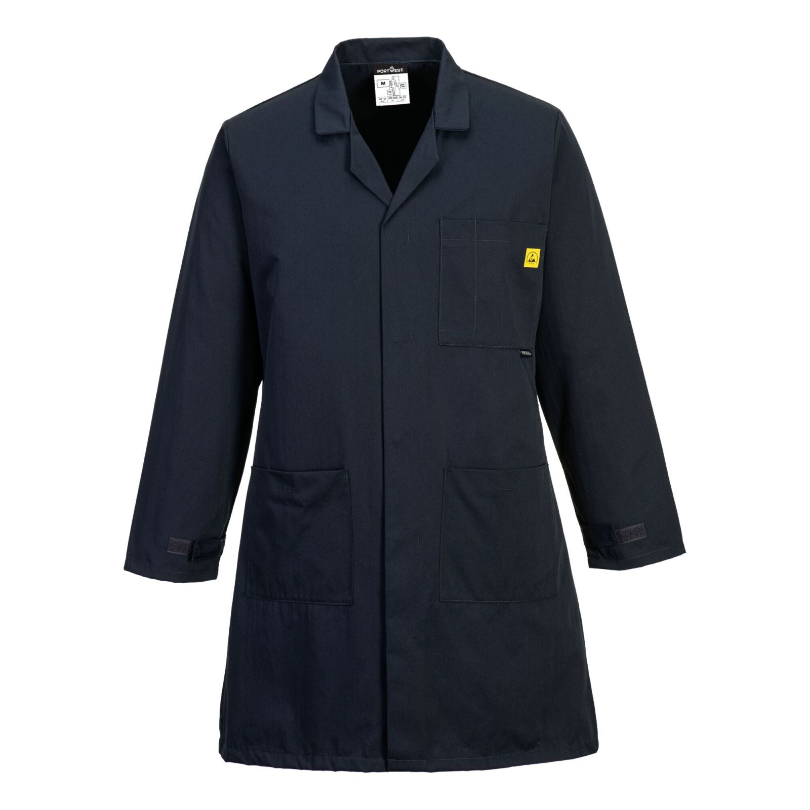 Portwest Werkkleding ESD-beschermende kleding Jassen AS10 antistatisch ESD marineblauw(NV)