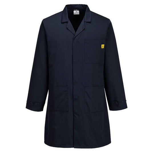 Portwest Werkkleding ESD-beschermende kleding Jassen AS10 antistatisch ESD donker marineblauw(NV)